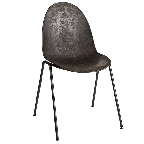 Eternity Sidechair Coffee Waste Noir