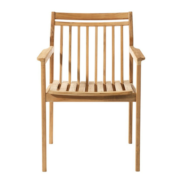M1 Sammen Garden chair - Nature - Olieret