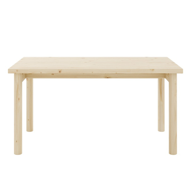 Pace Dining Table Clear Lacquered - Esstisch