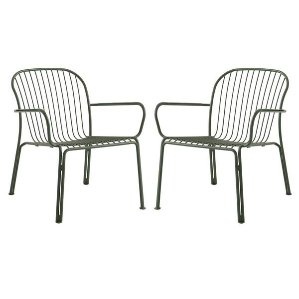 2 Outdoor-Lounger Thorvald SC101 mit Armlehnen