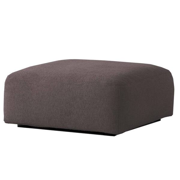 Quadratischer Pouf Develius Mellow