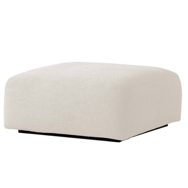 Quadratischer Pouf Develius Mellow