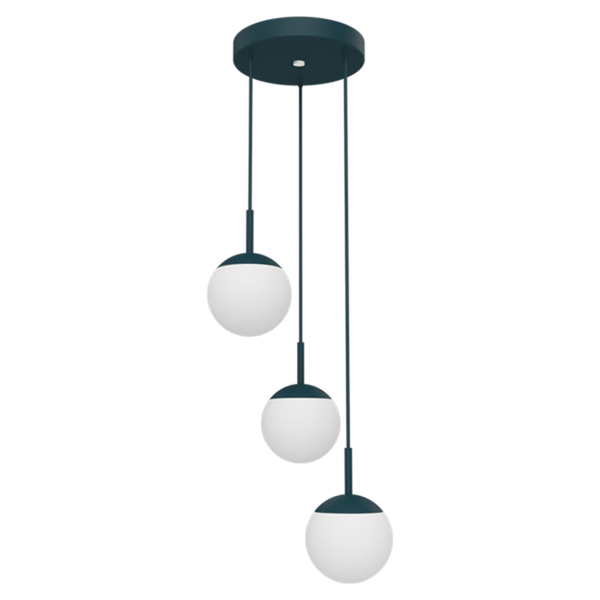 Triple pendant light Mooon! from Fermob