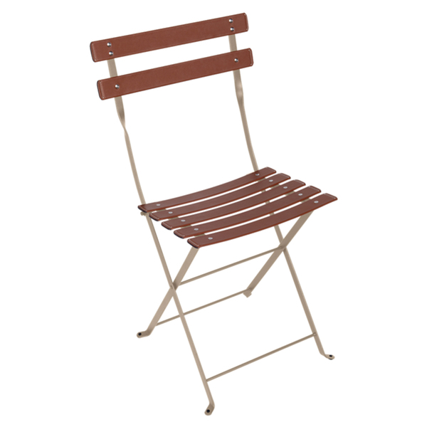 For indoors: cult classic Bistro chair with leather