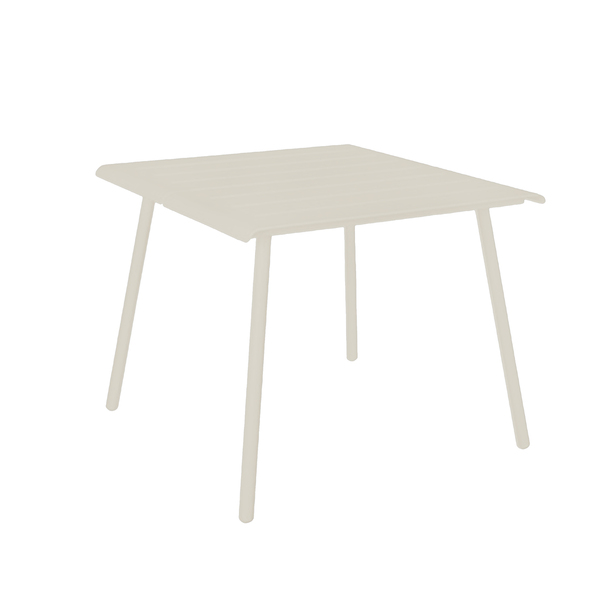 Quadratischer Tisch Vapio Basic (nur in Creme) 