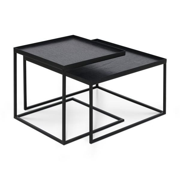 Square Tray Coffee Table Set