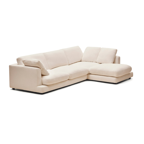 4-Sitzer Sofa mit Chaiselongue Gala von Kave Home