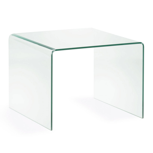 Beistelltisch Burano aus Glas von Kave Home