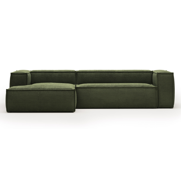 BLOK - Sofa 3 Sitzer mit Chaiselongue