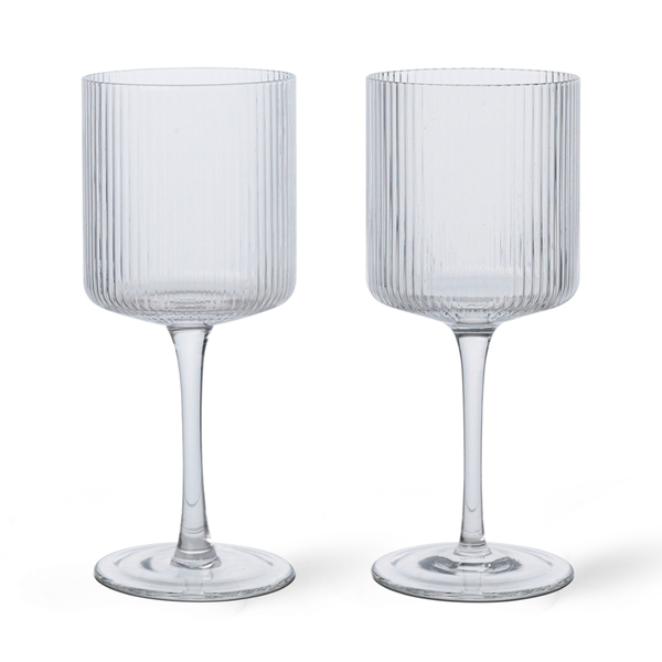 Ripple Weissweinglas 2er Set