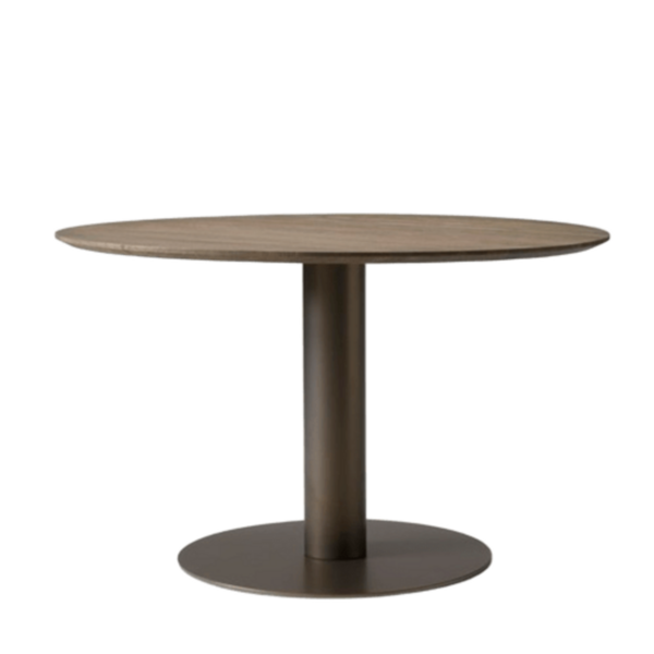 Runder Esstisch In Between SK11 & SK12 von &Tradition mit Tischplatte aus Holz