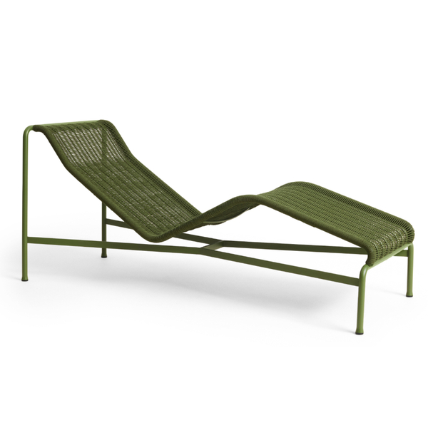 Sonnenliege Palissade Cord Chaise Longue von Hay