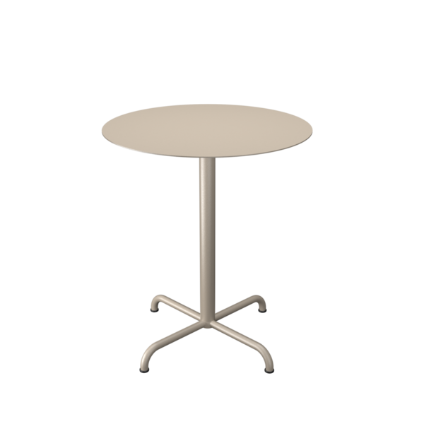 Pico Café Table ronde avec pied 4 étoiles - Table de jardin