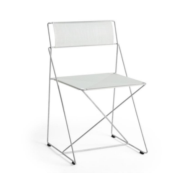 Gartenstuhl X-Line Chair Hot Galvanised Base im 2er Set von Hay