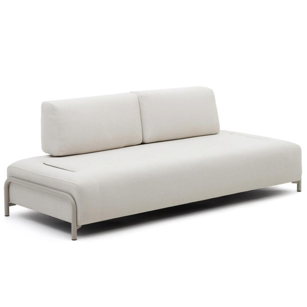COMPO - Chenille Sofa 3 Sitzer ohne Armlehne
