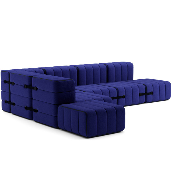 Flexibles grosses Ecksofa Curt