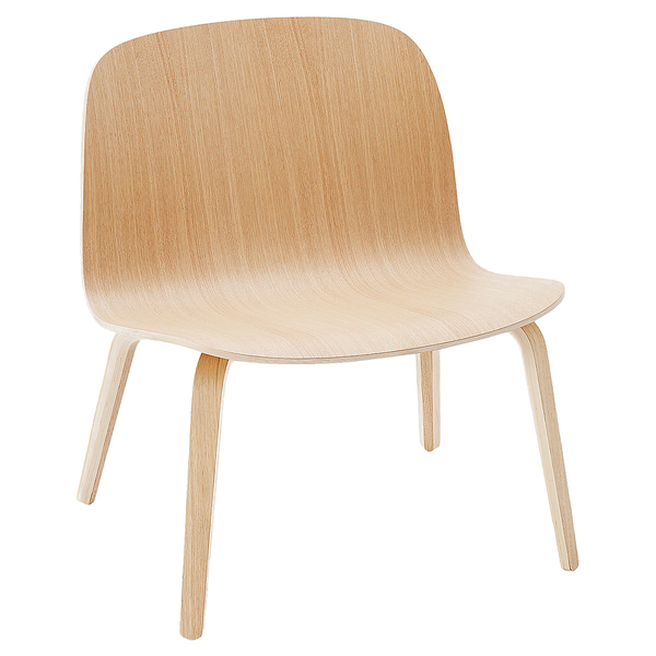 Visu Lounge Chair Wooden Seat
