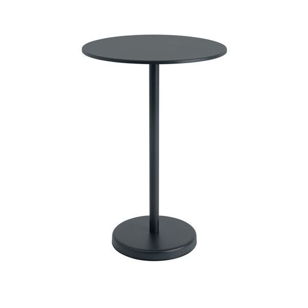 Linear Acier Table de café