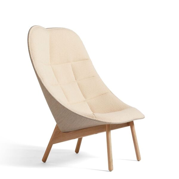 Fauteuil de détente matelassé Uchiwa