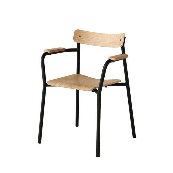 Chaise avec accoudoirs Etude eco-certified Wood