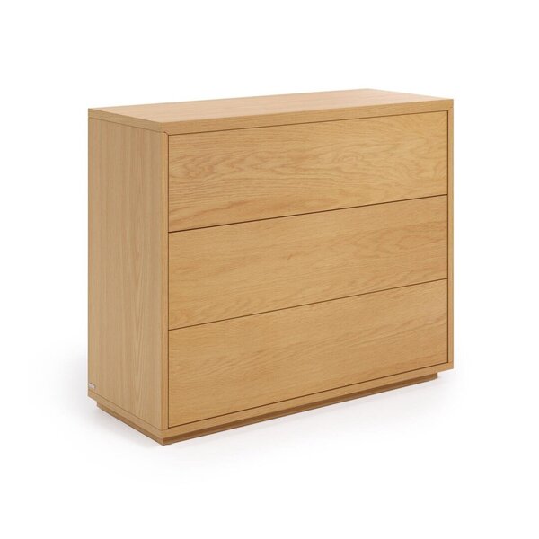 ABILEN - Commode en chêne 90 x 75 cm