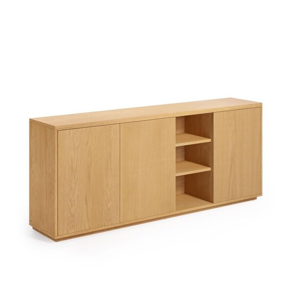 ABILEN - Sideboard Eiche 180 x 75 cm