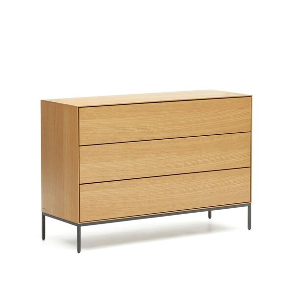 VEDRANA - Commode avec 3 tiroirs 110 x 75 cm