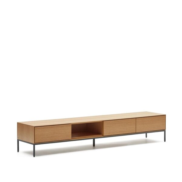 VEDRANA - TV-Schrank mit 3 Schubladen 195 x 35 cm