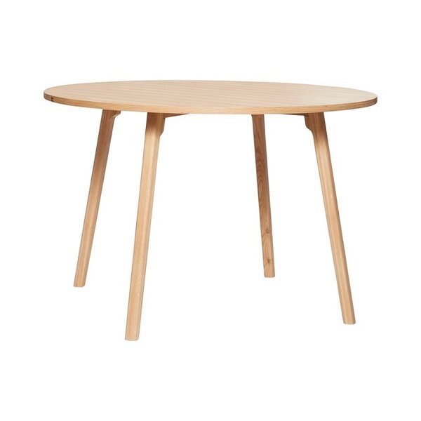 Ground Table à manger ronde couleurs naturelles