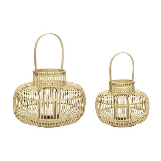 Lanternes Desert Couleurs naturelles (lot de 2)