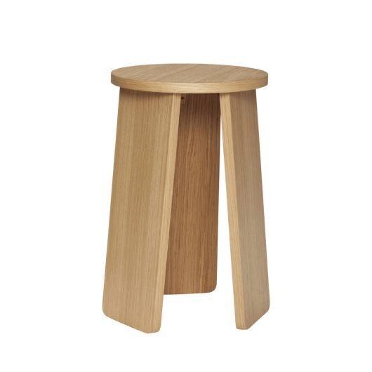 Split Hocker Naturfarben ø35xh55cm