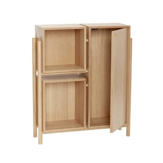 Cube Konsolentisch Naturfarben