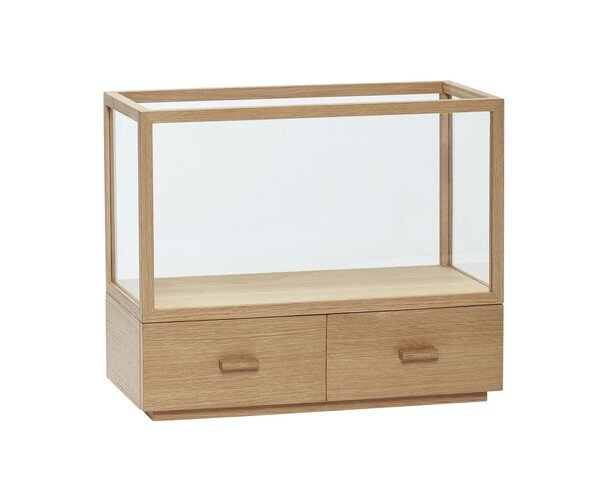 Spectacle Vitrine Naturfarben