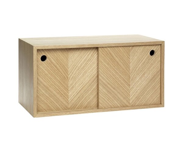 Herringbone Regal Naturfarben