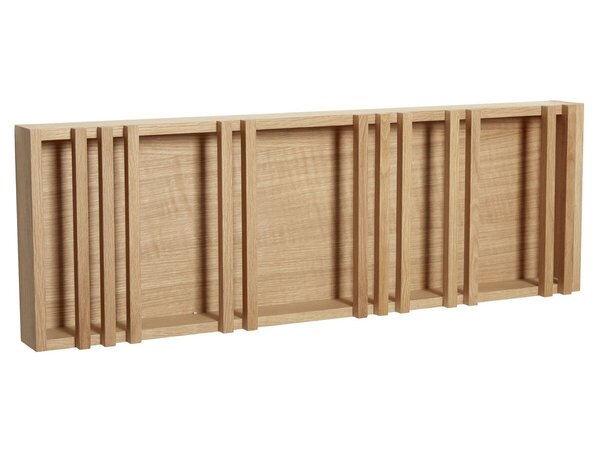 Column Porte-magazine couleur naturelle