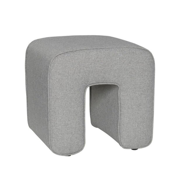 Sculpture Pouf Dunkelgrau