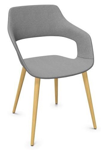 Occo siège universel piètement à quatre pieds en chêne - rembourrage intérieur