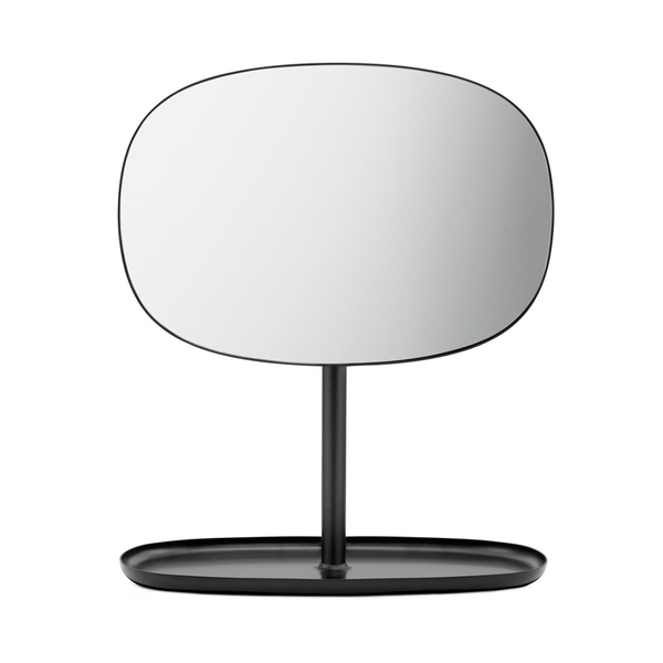 Miroir rabattable avec plateau