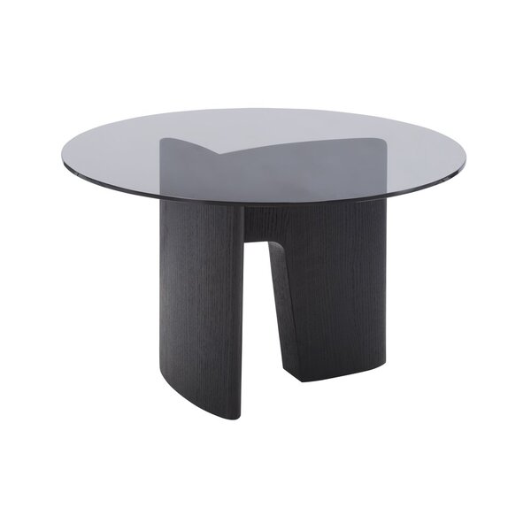 Glyph Occasional Table Ø70 - Black Oak Veneer - Couchtisch