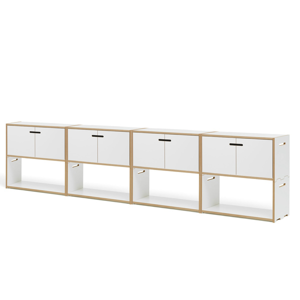 Breites Sideboard Hochstapler mit Türen