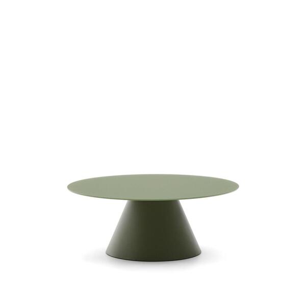 WILSHIRE - Couchtisch rund Glas Ø 80 cm