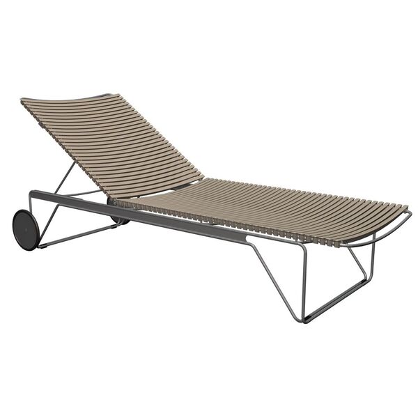 Click Chaise longue réglable