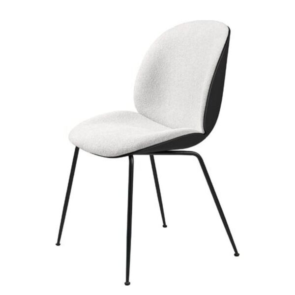 Beetle Dining Chair Frontpolsterung konischem Fuss