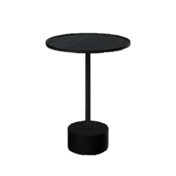 9 niedriger Tisch Ø 40 x H54 cm - Beistelltisch
