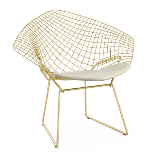 Bertoia Diamond Chair - Or