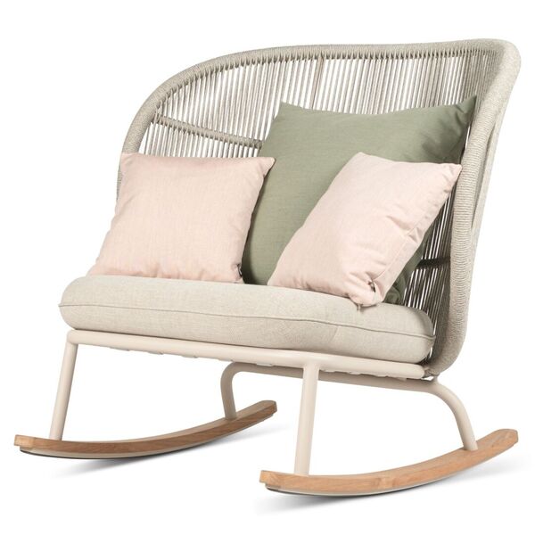 Kodo Rocking Chair Quick Ship Set Dünenweiss