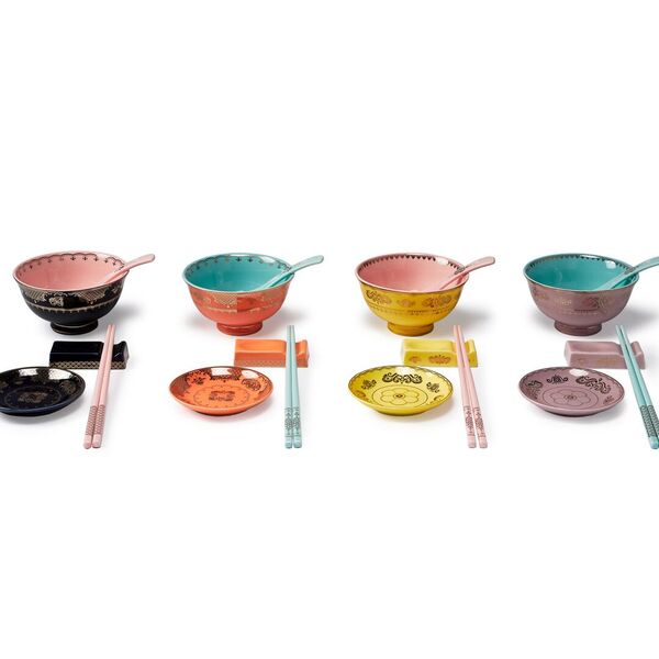 Asian bowl grandpa 4er Set - Vase