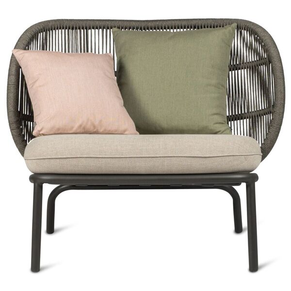 Kodo Lounge Chair Quick Ship Set Fossil Grau