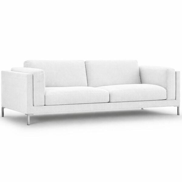 301 3-Sitzer Sofa in Stoff Prune