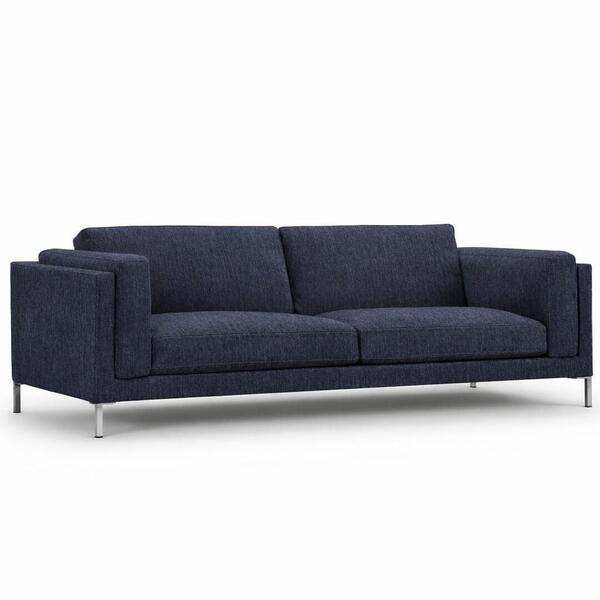 301 3-Sitzer Sofa in Stoff Pumpkin